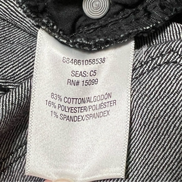 Bongo Plus Black Denim Jeans Straight Leg Women’s (Sz 22w) - Picture 5 of 9